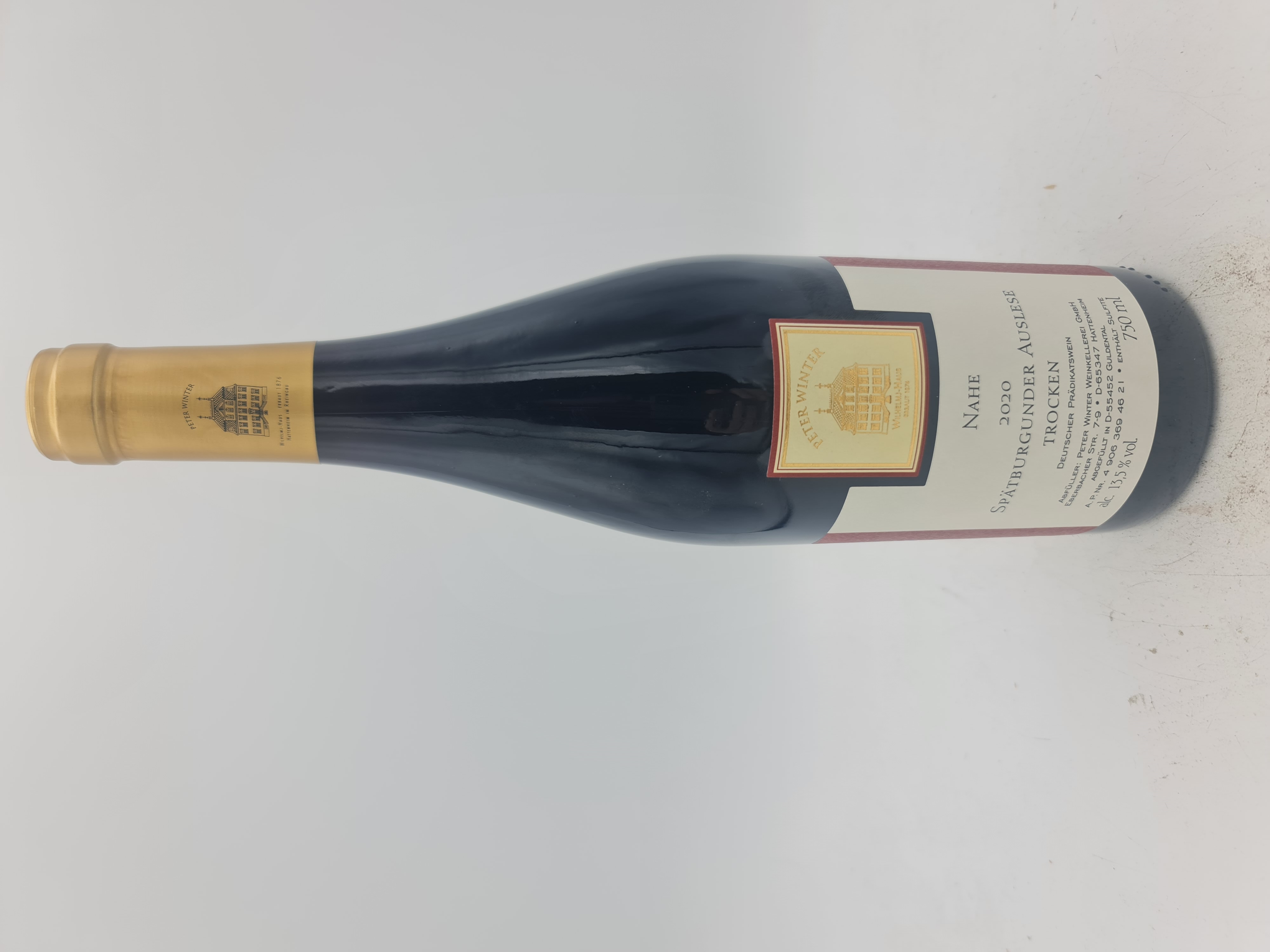 Peter Winter - Spätburgunder Auslese trocken dry 2020