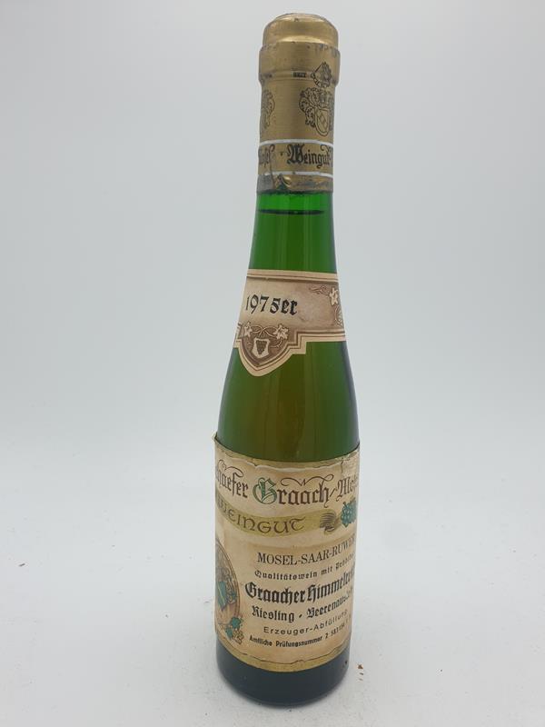 Willi Schäfer - Graacher Himmelreich Riesling Beerenauslese Goldkapsel 1975 375ml