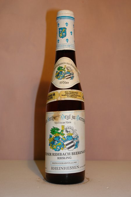 Freiherr Heyl zu Herrnsheim - Niersteiner Rehbach Riesling Beerenauslese 1976 375ml