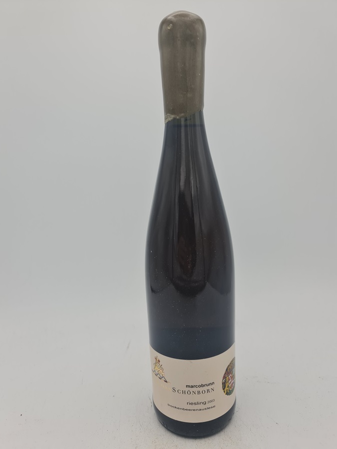 Schloss Schönborn - Erbacher Marcobrunn Trockenbeerenauslese 2003 AP#57 100WS