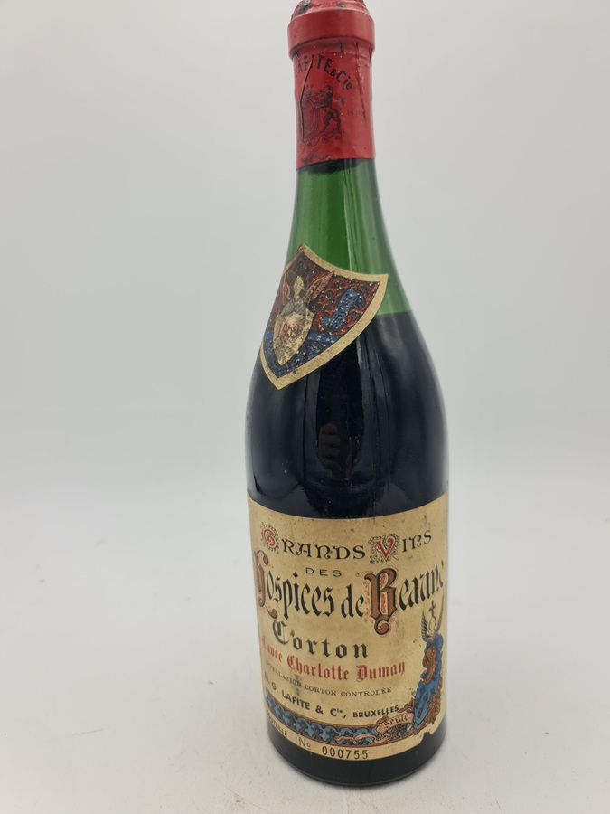 Hospices de Beaune - M.G. Lafite et Cie Corton Grand Cru 'Cuvée Charlotte-Dumay' 1959