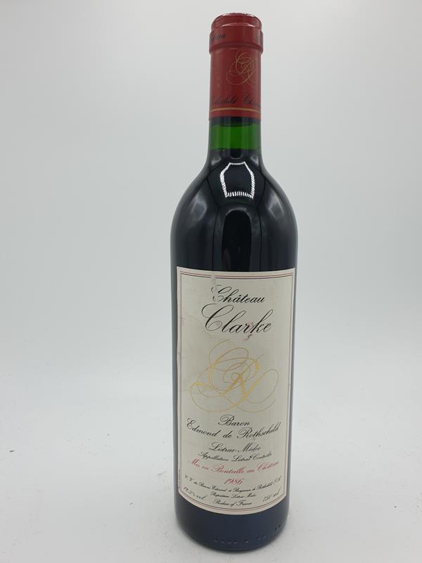 Château Clarke Edmond de Rothschild 1986