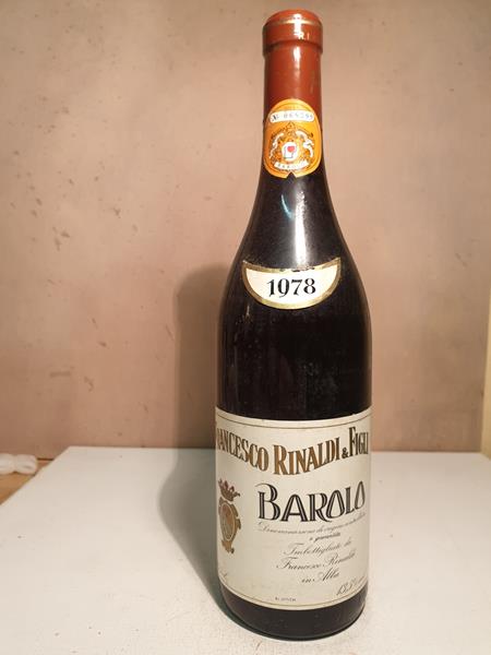 Francesco Rinaldi Barolo DOCG 1978