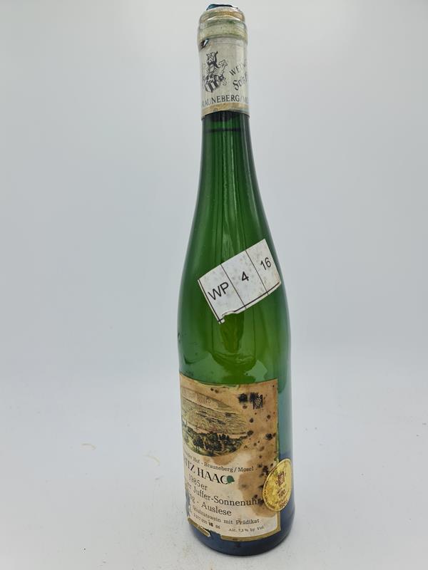 Fritz Haag - Brauneberger Juffer-Sonnenuhr Riesling Auslese Versteigerungswein 1985