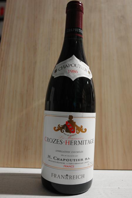 M. Chapoutier - Crozes-Hermitage 1986