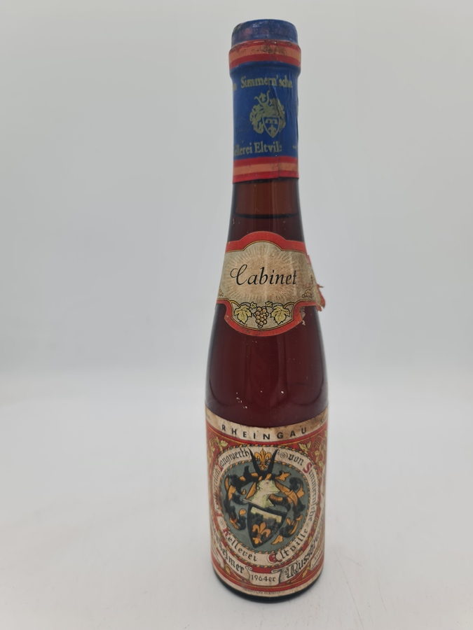 Freiherr Langwerth von Simmern - Hattenheimer Nußbrunnen Riesling Edelbeerenauslese Cabinet 1964 375ml