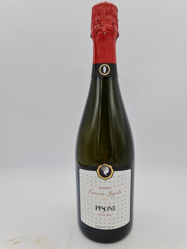 Pisoni Spumante Extra Brut Erminia Segalla Reserva Metodo Classico 2011