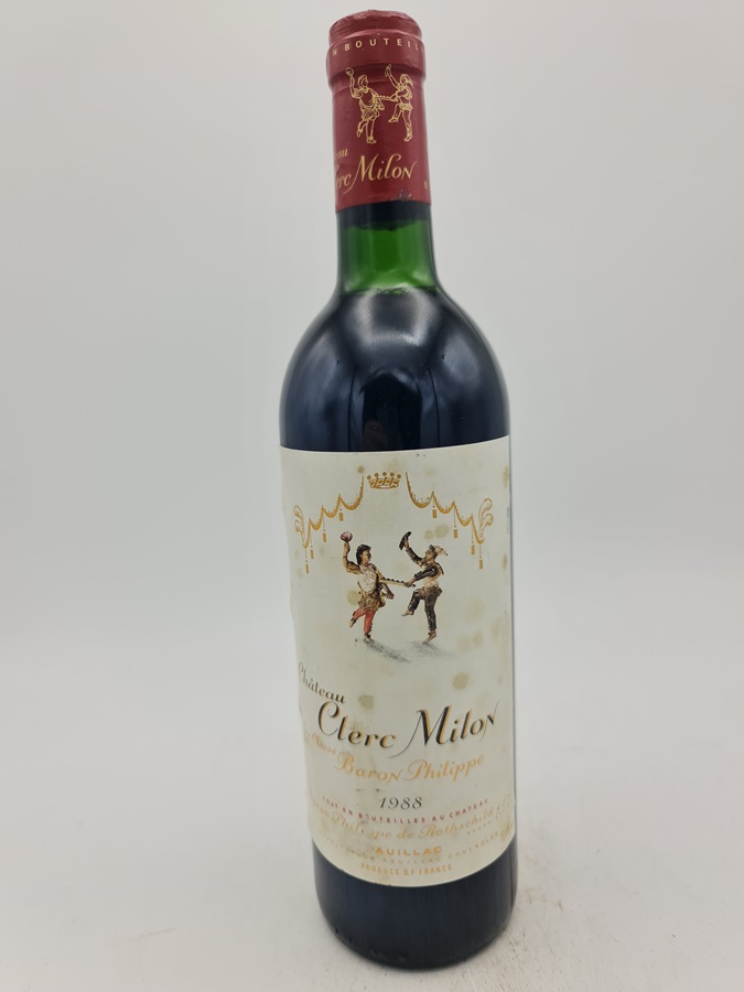 Château Clerc-Milon Rothschild 1988