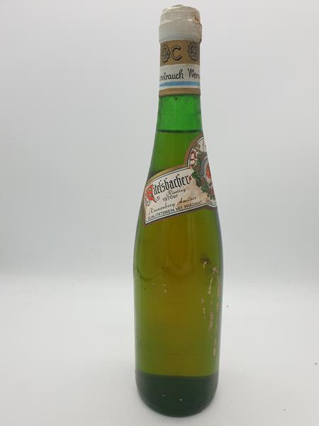 Rautenstrauch - Eitelsbacher Karthäuserhofberger Kronenberg Riesling Auslese Goldkapsel 1976