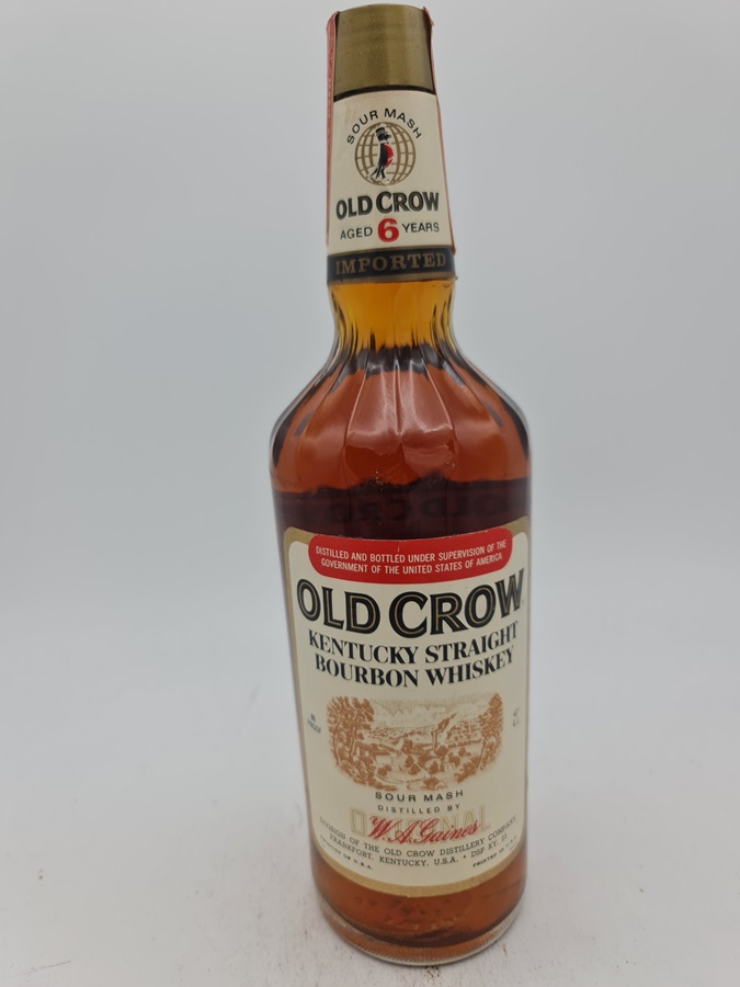 The Old Crow Distillery Company 6 Years Old Crown Kentucky Straight Bourbon Whisky 86 Proof 43,0% alc by vol 700ml