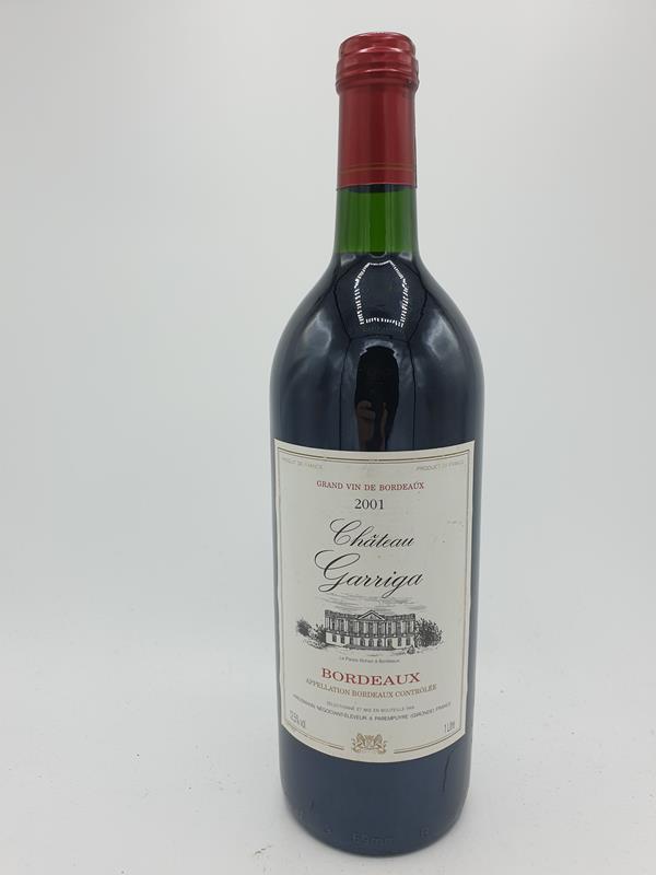 Château Garriga Bordeaux 2001 1000ml