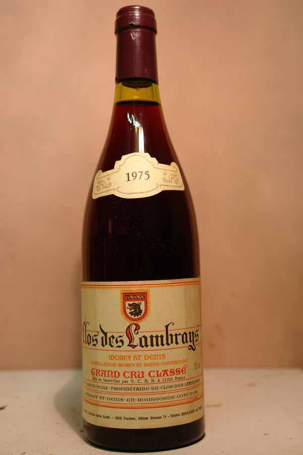 Cosson - Clos des Lambrays Grand Cru 1975
