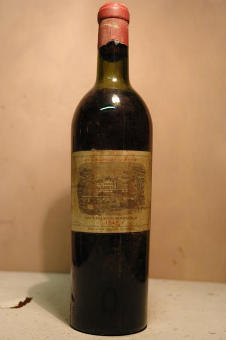 Château Lafite Rothschild 1949 with Single OWC