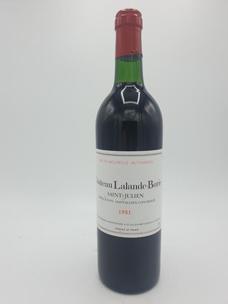 Château Lalande-Borie St. Julien 1981