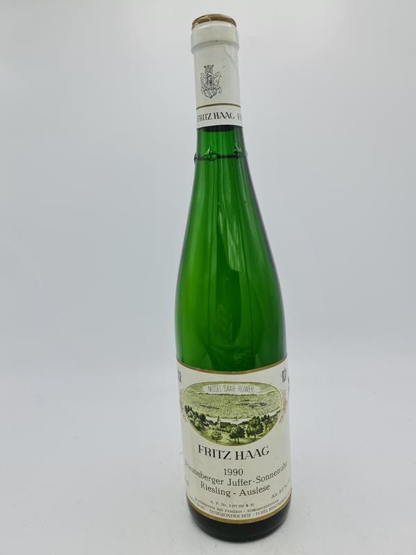 Fritz Haag - Brauneberger Juffer-Sonnenuhr Riesling Auslese 1990