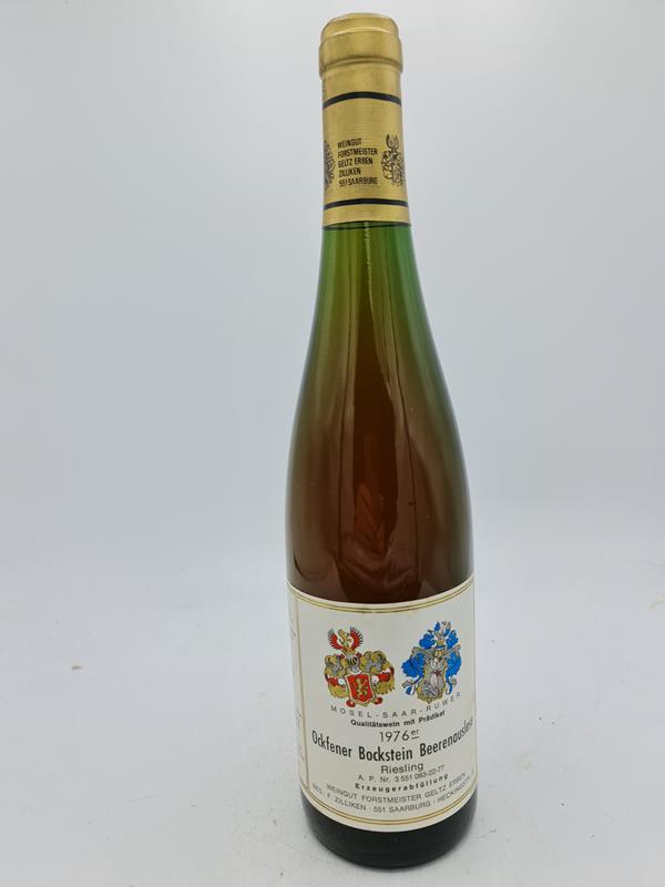 Forstmeister Geltz-Zilliken - Ockfener Bockstein Riesling Beerenauslese Goldkapsel 1976