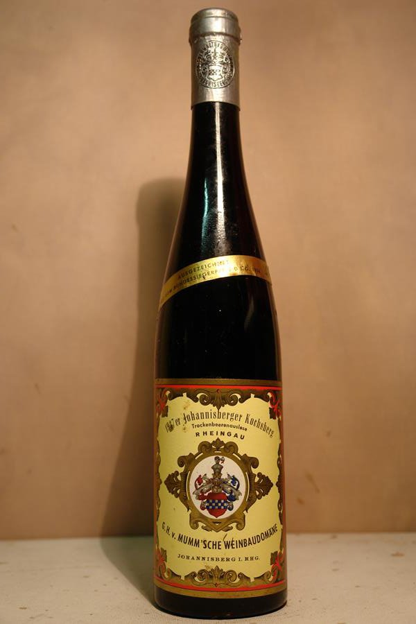 Mumm´sche Weinbaudomane - Johannisberger Kochsberg Riesling Trockenbeerenauslese 1937