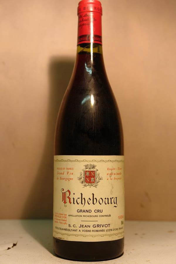 Domaine Jean Grivot - Richebourg 'Grand Cru' 1984