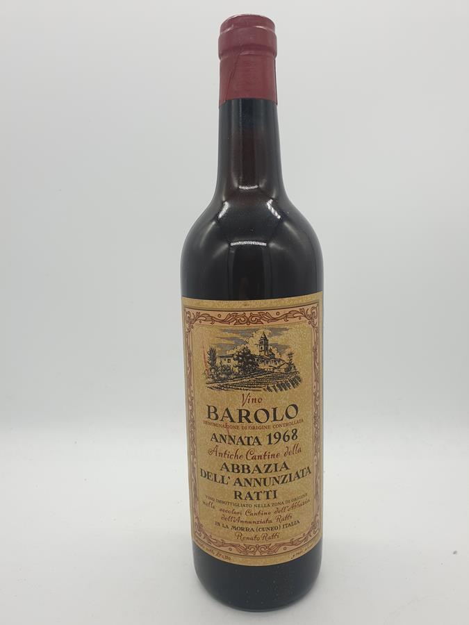 Cantine della Abbazia Renato Ratti - Barolo 1968