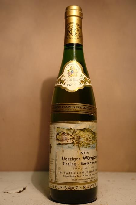 Elisabeth Christoffel-Berres (Geschw. Berres) - Uerziger Würzgarten Riesling Beerenauslese Goldkapsel 1971