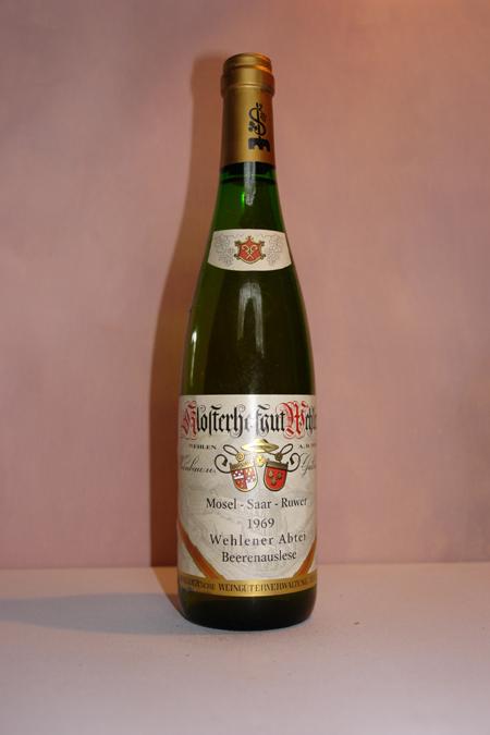 Klosterhofgut Wehlen - Wehlener Abtei Riesling Beerenauslese 1969