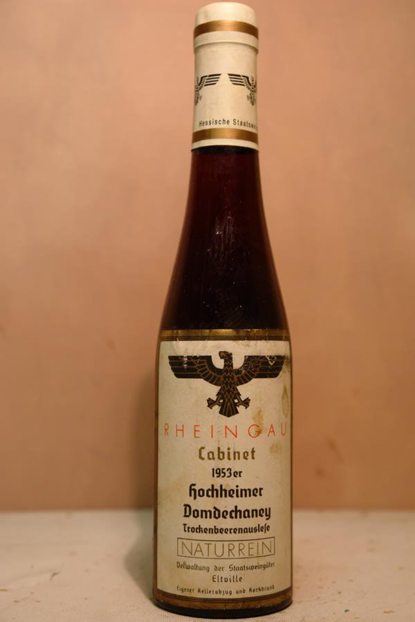 Hessische Staatsweingüter Kloster Eberbach - Hochheimer Domdechaney Riesling Trockenbeerenauslese 1959 375ml