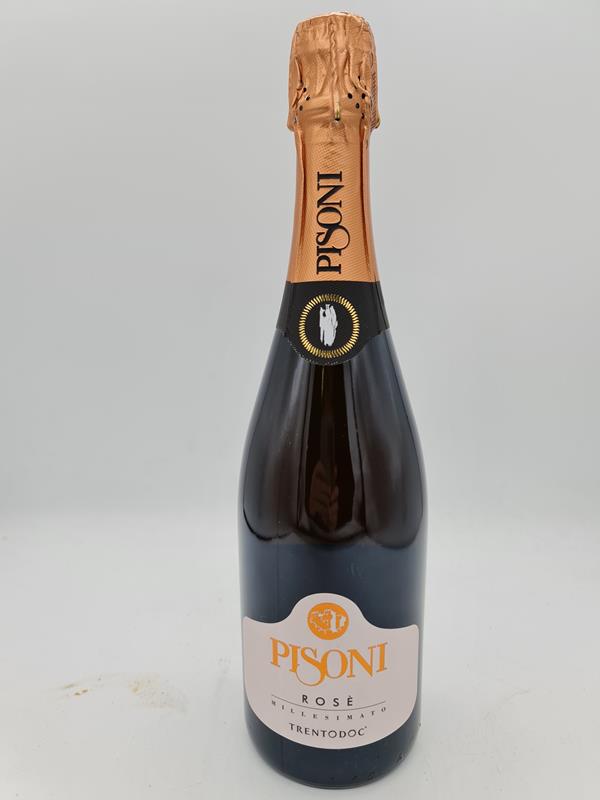 Pisoni Spumante  brut Rosé Millesimato Metodo Classico 2018
