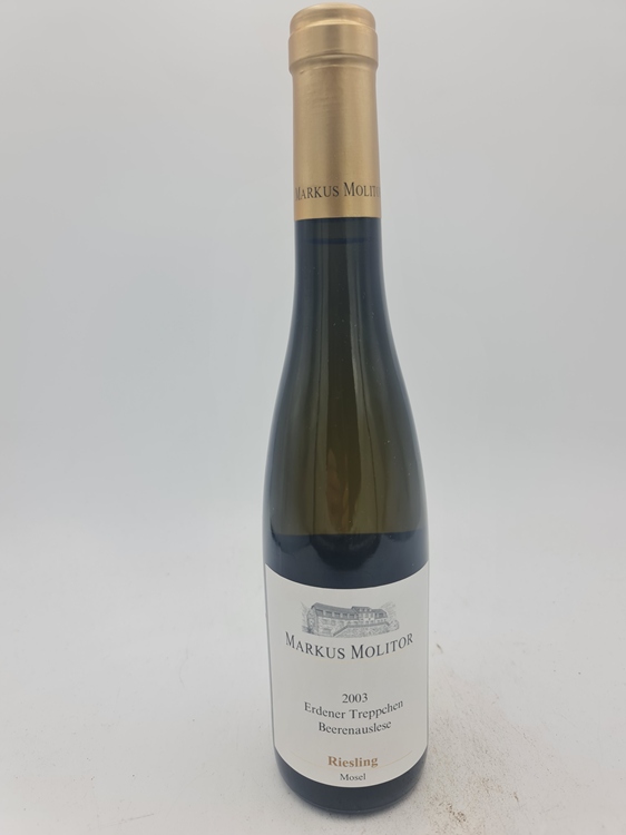Markus Molitor - Erderner Treppchen Riesling Beerenauslese Goldkapsel 2003 375ml