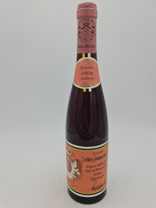 Schloss Johannisberg - Riesling Eiswein-Auslese Rosalack 1950
