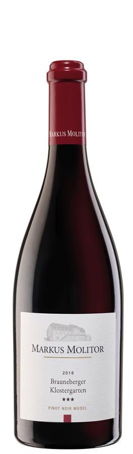 Markus Molitor - Brauneberger Klostergarten *** (3 Stars) Pinot Noir trocken 2016 DMAGNUM 3000ml
