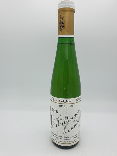 Le Gallais 'Egon Müller zu Scharzhof ' - Wiltinger braune Kupp Riesling Auslese Goldkapsel Versteigerungswein 2006 375ml