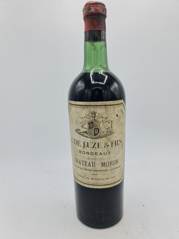 Château Morin Saint-Estèphe A.de Luze & Fils 1947