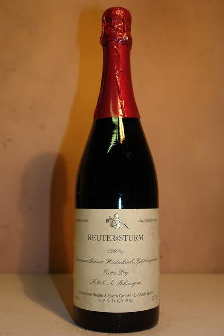 Reuter & Sturm - Assmannshäuser Höllenberg Spätburgunder Extra Dry 1992