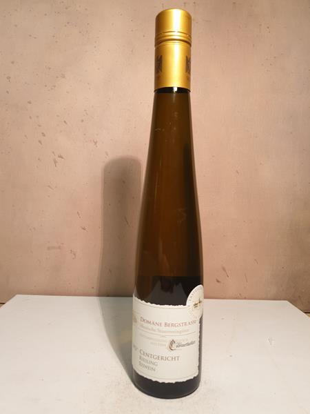 Hessische Staatsweingter Domaine Bergstrasse - Heppenheimer Centgericht Riesling Eiswein Goldkapsel Versteigerungswein 2012 375ml