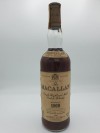Macallan 1969 - Single Highland Malt Whisky distilled 1969 bottled in 1988 18 years old 43% alc. 75cl Sherry Wood with OC