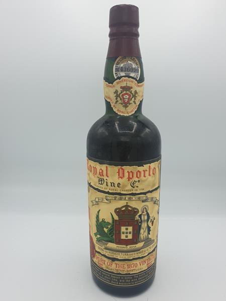 Royal Oporto Wine Company Vintage light Tawny Port 1870 matured in wood