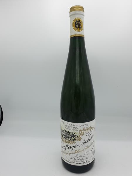 Egon Mller zu Scharzhof - Scharzhofberger Riesling Auslese Versteigerungswein 2001