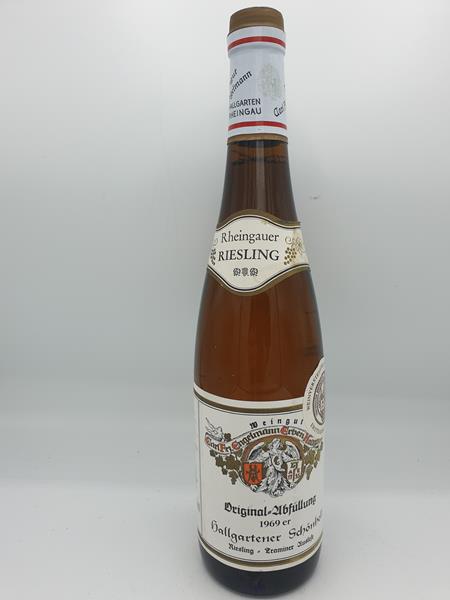 Weingut Carl Frz. Engelmann - Hallgartener Schnhell Riesling und Traminer Auslese Versteigerungswein 1969