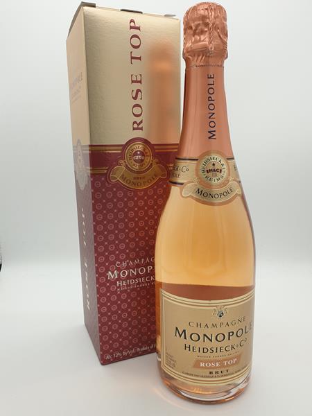 Heidsieck Monopole Champagne Ros Top brut NV with OC