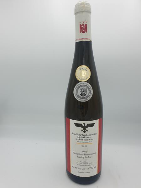 Staatliche Weinbaudomne Niederhausen Schlossbckelheim - Niederhuser Hermannsberg Riesling Auslese 1997