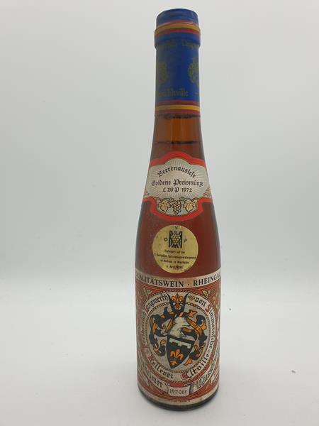 Freiherr Langwerth von Simmern - Hattenheimer Nussbrunnen Riesling Beerenauslese Versteigerungswein 1970 375ml