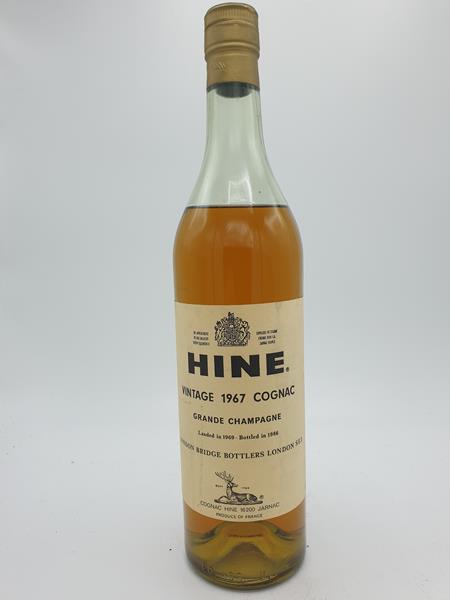 Hine Grande Champagne Vintage Cognac 1967 68cl 40% alc. by vol. 