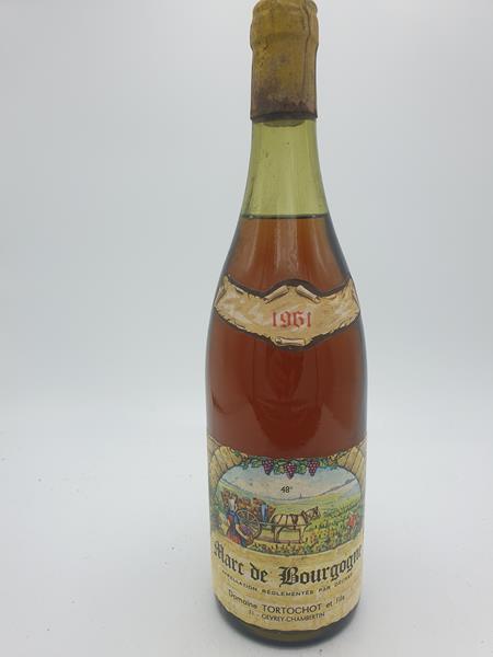 Domaine Tortochot - Marc De Bourgogne Vintage 1961 40% alc. by vol 75cl