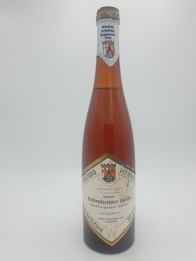 Staatliche Weinbaudomäne Mainz - Bodenheimer Hoch - 1962
