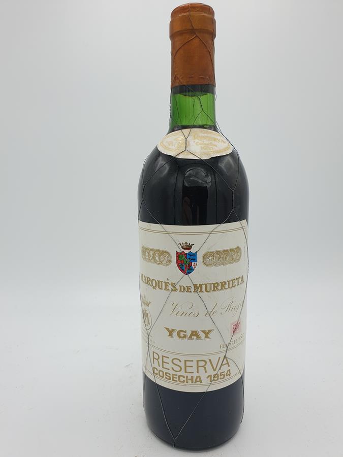 Marques de Murrieta - Castillo Ygay Reserva Crianza Logrono Rioja 1954