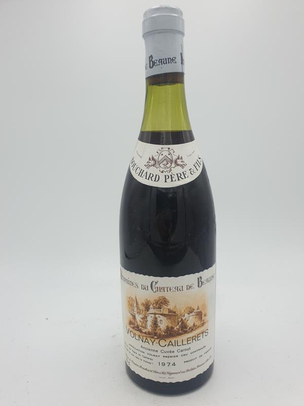 Bouchard Pre & Fils - Volnay 1er cru 'Caillerets' Ancienne Cuvee Carnot 1974