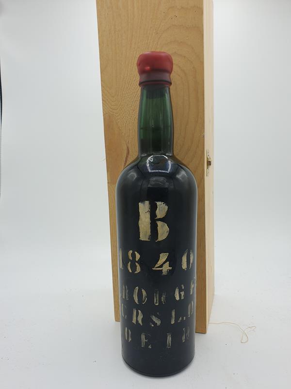 Borges Madeira Vintage 1840 with wooden Case
