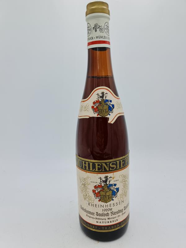 Weingut Ernst Mühlensiepen - Dalsheimer Sauloch Riesling Spätlese 1969