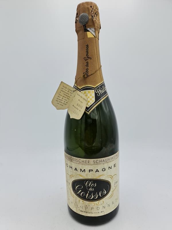 Philipponnat - Clos des Goisses Brut Champagne 1961