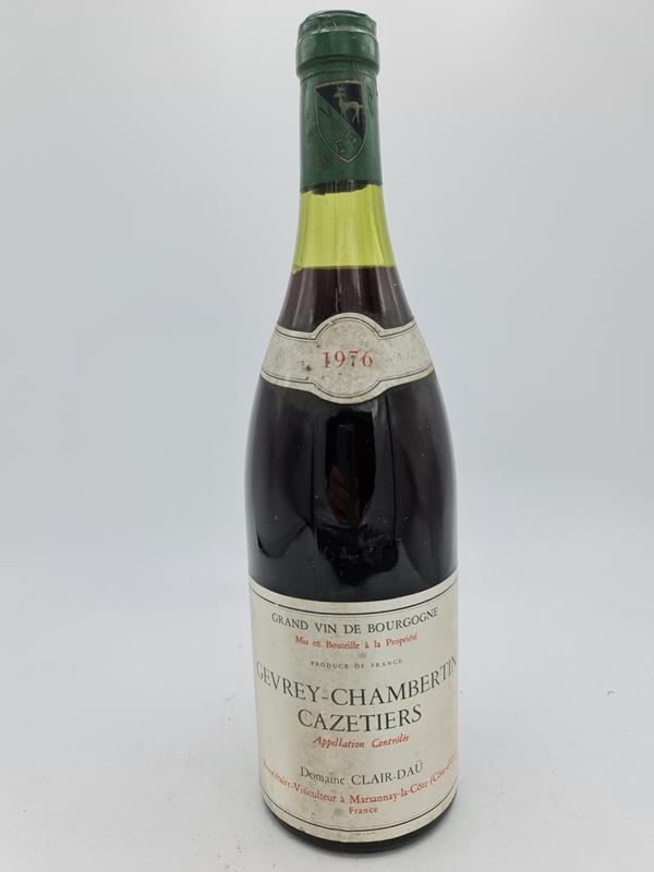 Domaine Clair-Da - Gevrey-Chambertin 1er Cru 'Cazetiers' 1976